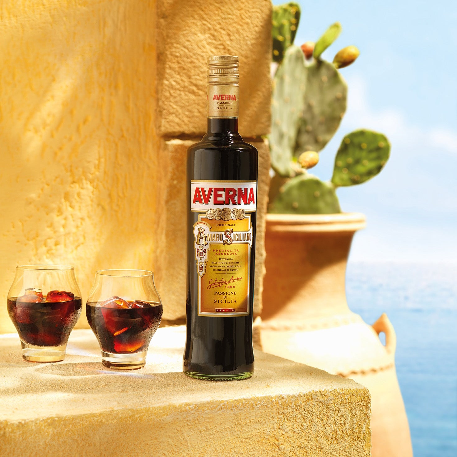 Amaro Averna - Traditional Sicilian Drink – Dolceterra Italian Within US  Store