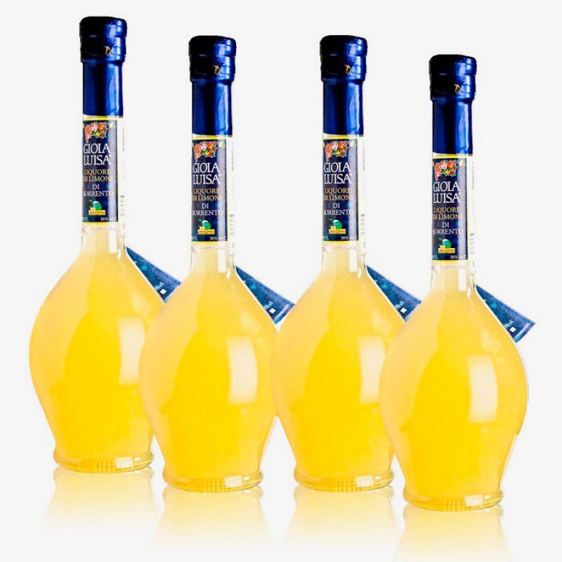 Limoncello di Sorrento GIOIA LUISA (n°4 Bottles) – Dolceterra Italian  Within US Store