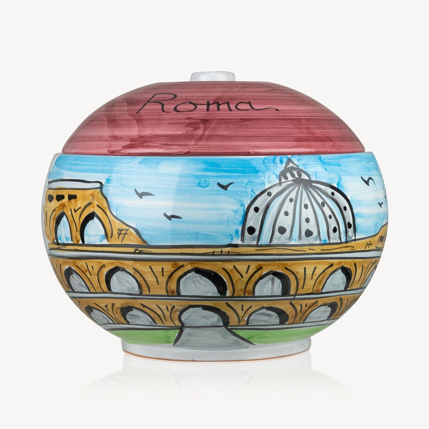 Roma - Handmade Cookie Jar – Dolceterra Italian Within US Store