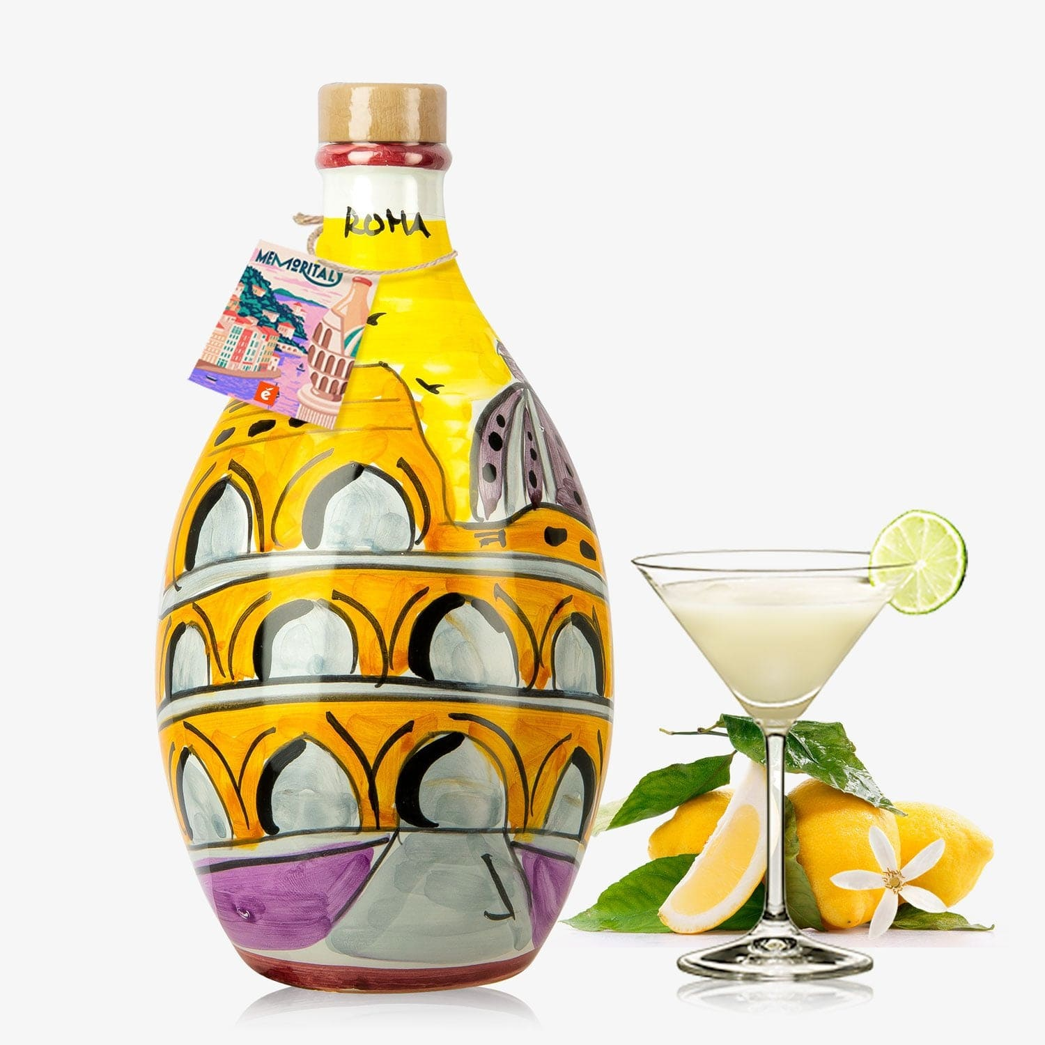 Roma Memoritaly Handmade Jar Cream Limoncello: Artisanal Italian