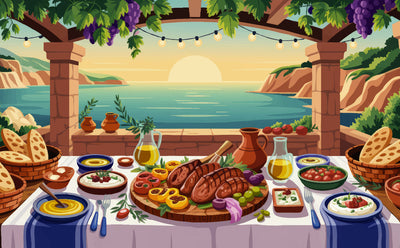 The Mediterranean Secret: A Drizzle of Extra Virgin Olive Oil for a Longer, Happier Life
