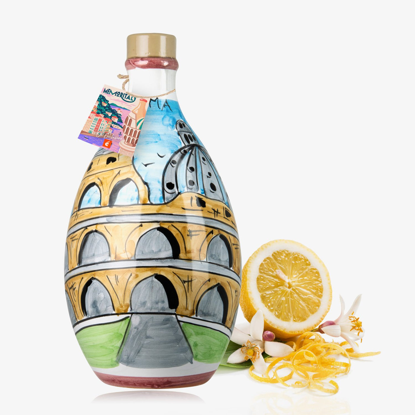 'Roma' - Handmade Jar Limoncello