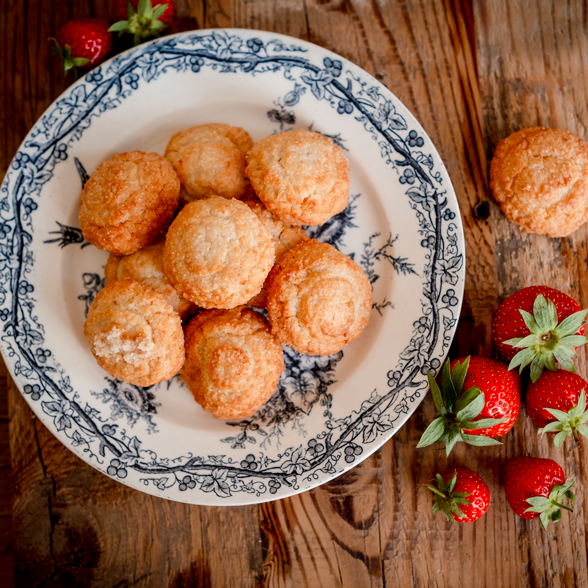 Amaretti - Dolce Aveja : Irrésistibles biscuits italiens aux amandes