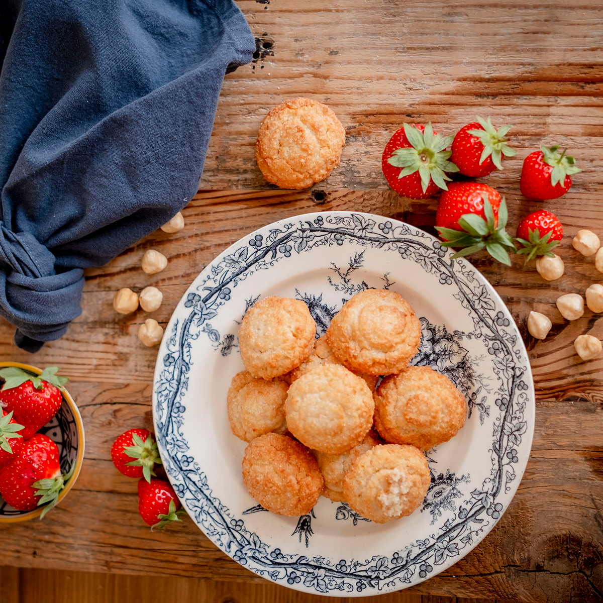 Amaretti - Dolce Aveja : Irrésistibles biscuits italiens aux amandes