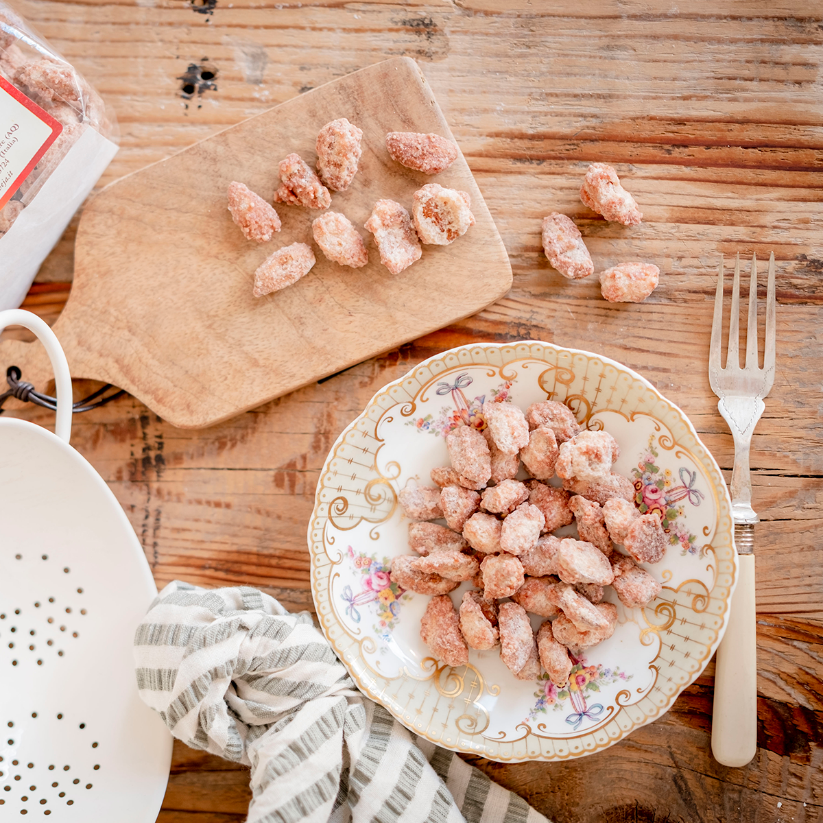 Amandes caramélisées Dolce Aveja : gourmandise irrésistible aux amandes douces