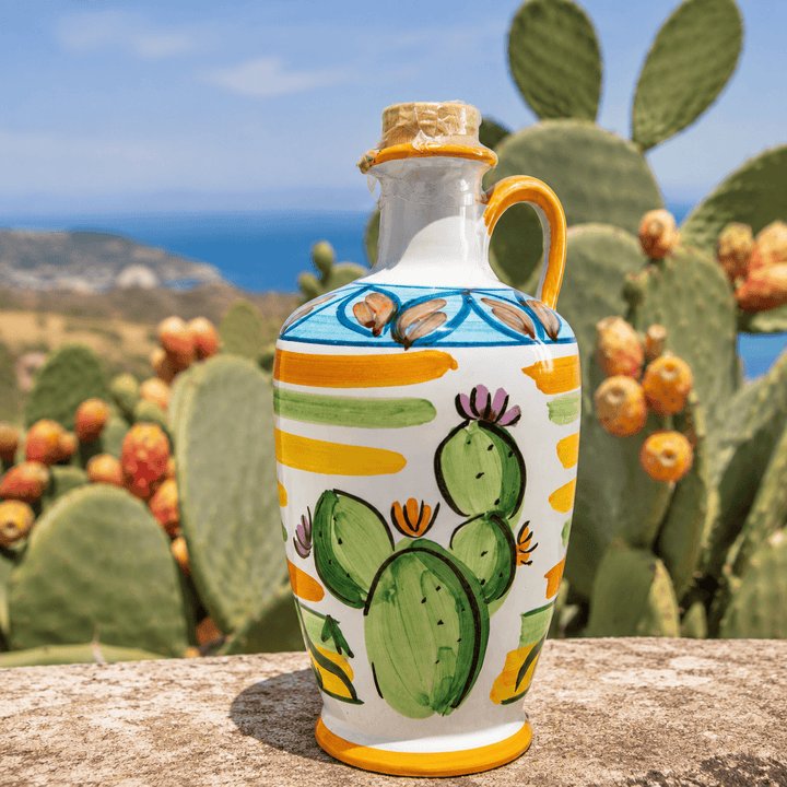 Monte Etna DOP Olive Oil in Sicilian Ceramic Jar – Dolceterra