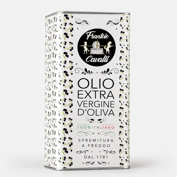 Demetra Italian Extra Virgin Olive Oil – 5L Tin by Frantoio Cavalli