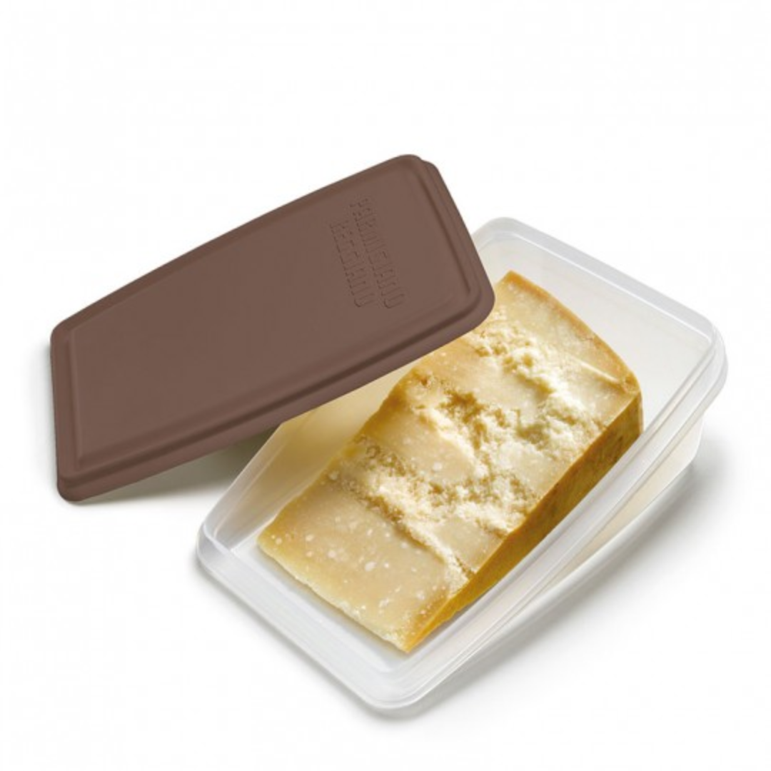 Parmigiano Reggiano Food Storage Containers with Lids – Reusable Plastic Containers – BPA-Free, Dishwasher, Freezer Safe – Airtight