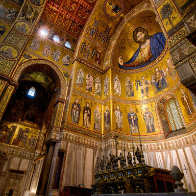 Monreale La Cathédrale, les Mosaïques, le Cloître