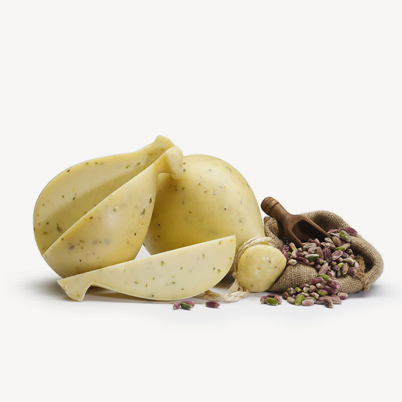 Provolone sicilien à la pistache