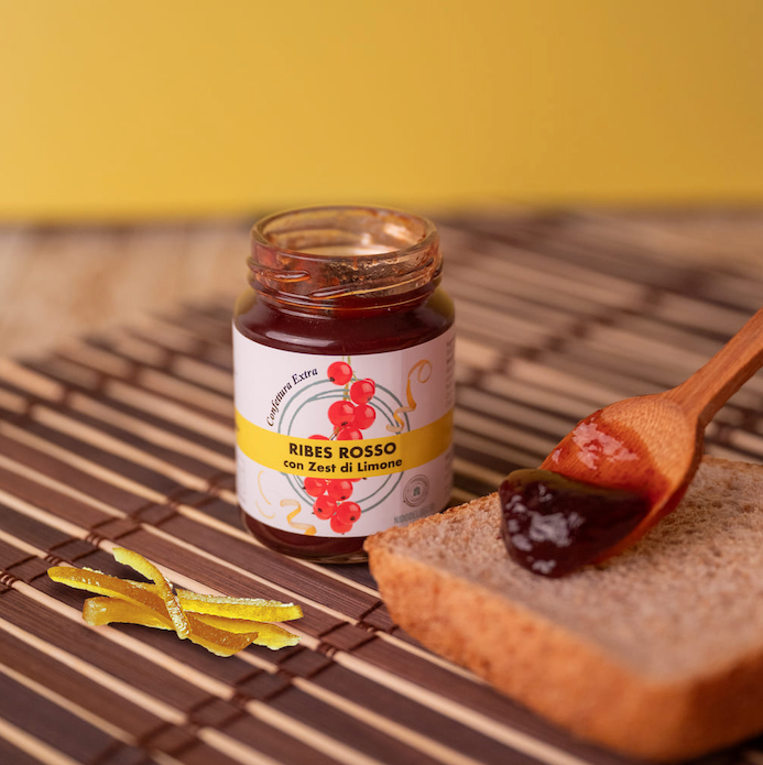 Currant Jam with Lemon Zest (3 pcs)