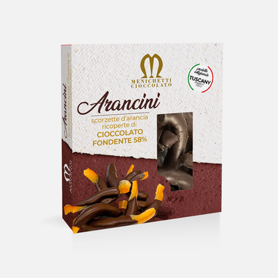 Orange Peel and Chocolate: Gourmet Italian Confection