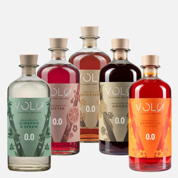 Vol0 Collection – The Ultimate Italian Non-Alcoholic Spirits Set