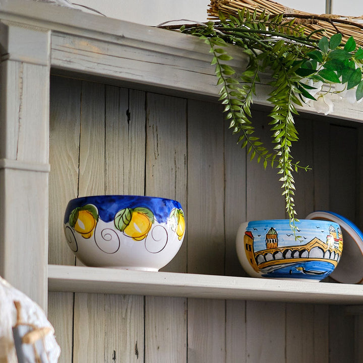 Amalfi Memoritaly Handmade Cookie Jar: Artisanal Cookies from the