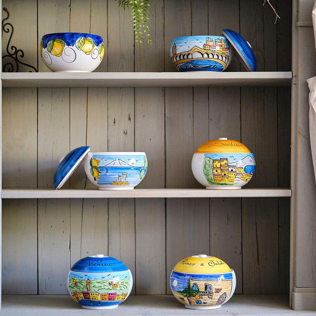 Firenze Memoritaly - Handmade Cookie Jar – Dolceterra Italian