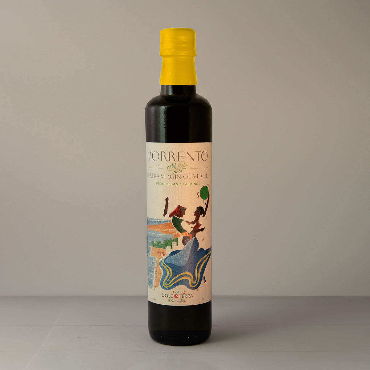 Huile d'olive aromatisée au citron pressée à froid Dolceterra : huile d'olive piquante infusée au citron 
