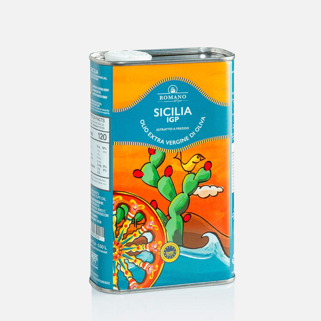 Sicilia オアハカ　2株 Sicilia IGP Extra Virgin Olive Oil – Iconica Pop Tin 500ml