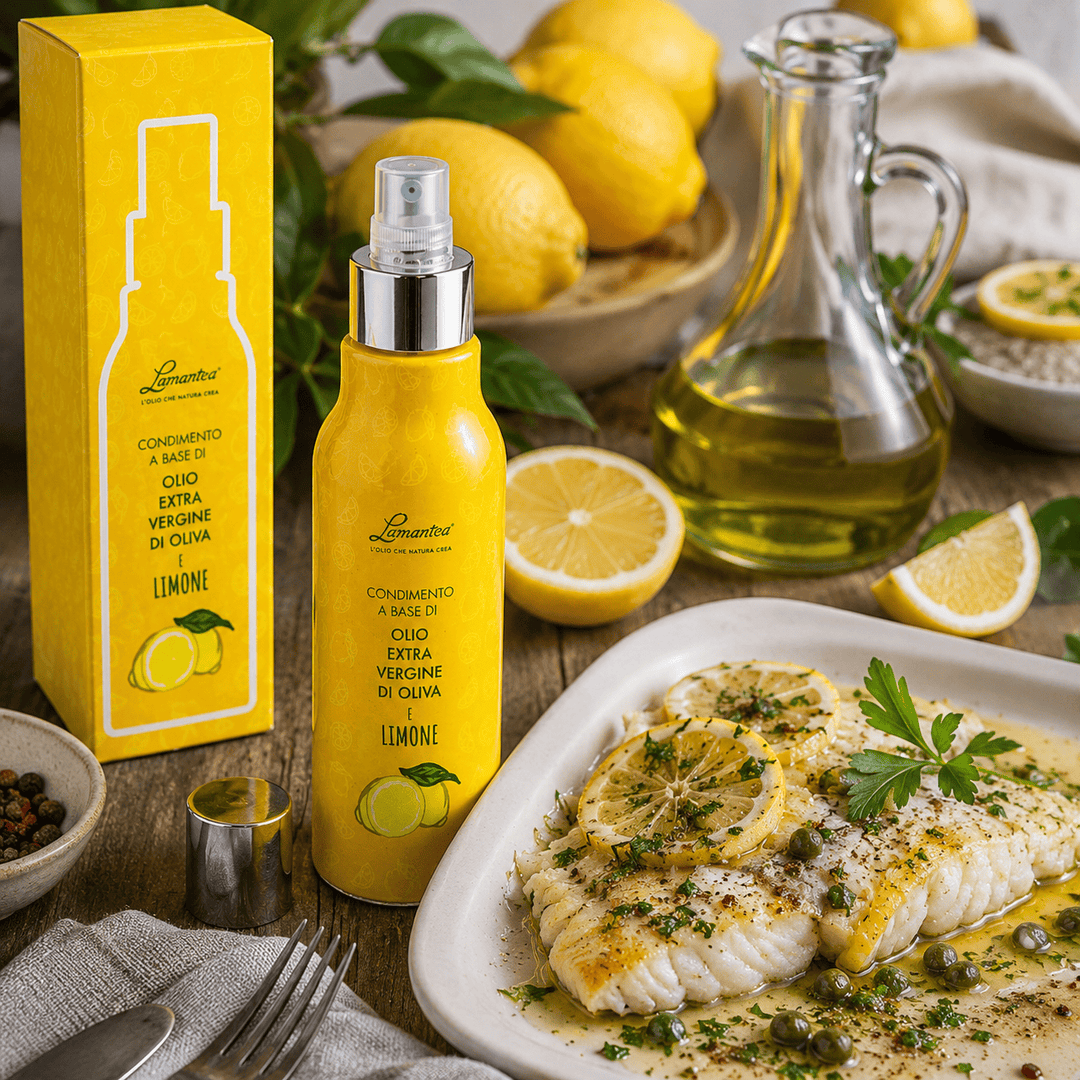 Lemon EVOO Spray 100ml | Lamantea | Dolceterra – Dolceterra