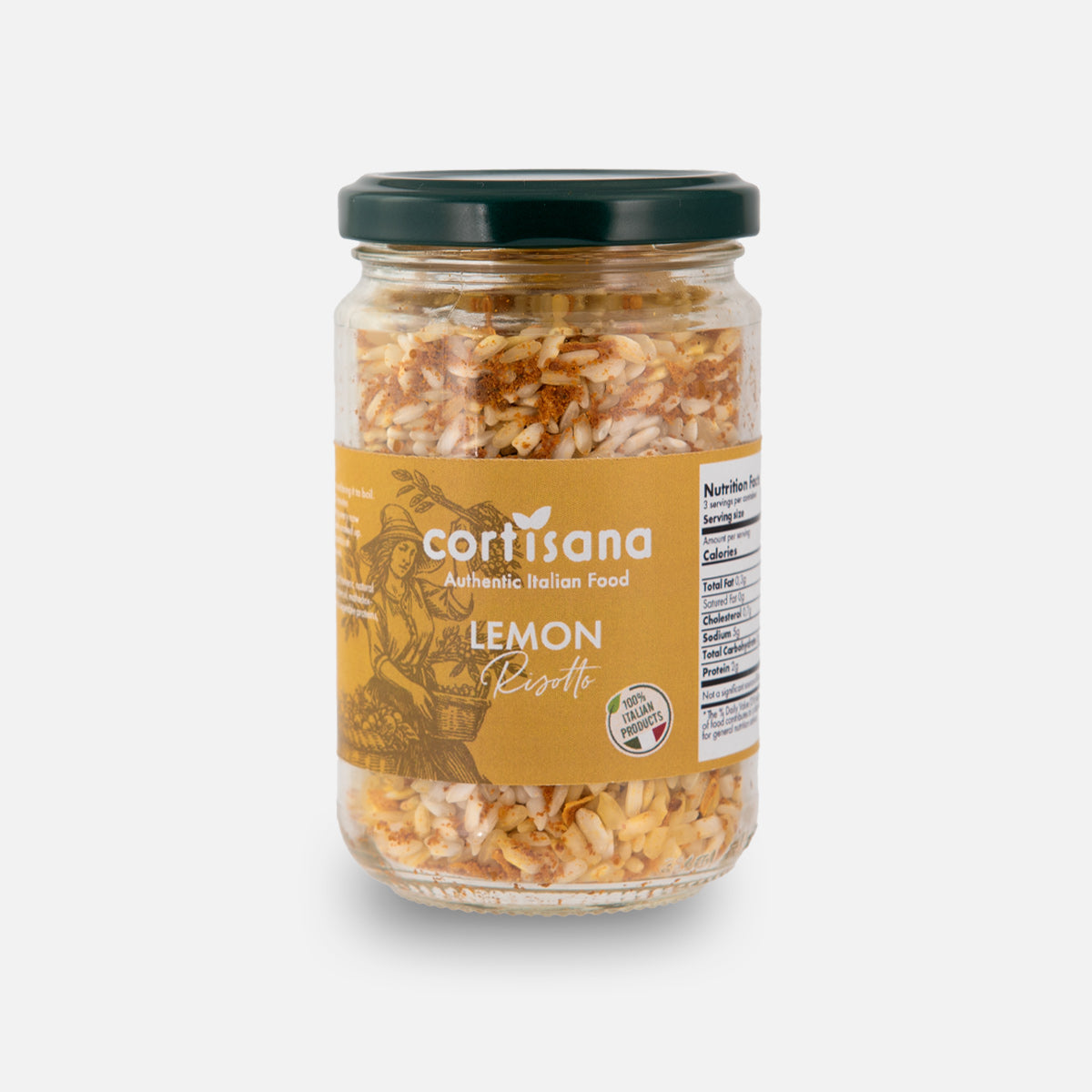 Lemon Risotto – A Mediterranean Delight, 100% Made in Italy