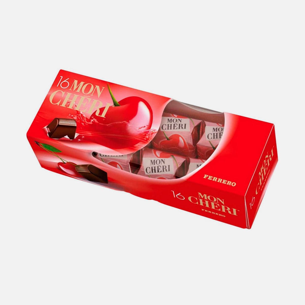 Mon Chéri Classic – Italian Dark Chocolate Pralines with Cherry & Liqueur