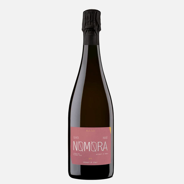 Nomora Cuvée Rosé Alcohol-Free Sparkling Wine (Chardonnay, Pinot Grigio & Merlot)