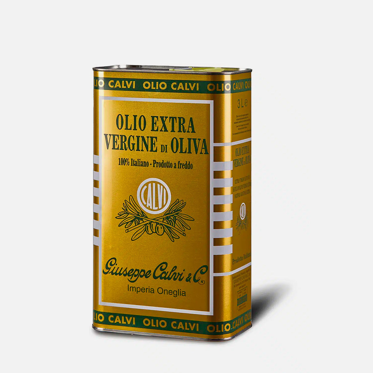 CALVI LIGURIAN EXTRA VIRGIN OLIVE OIL 3 Lt. Can