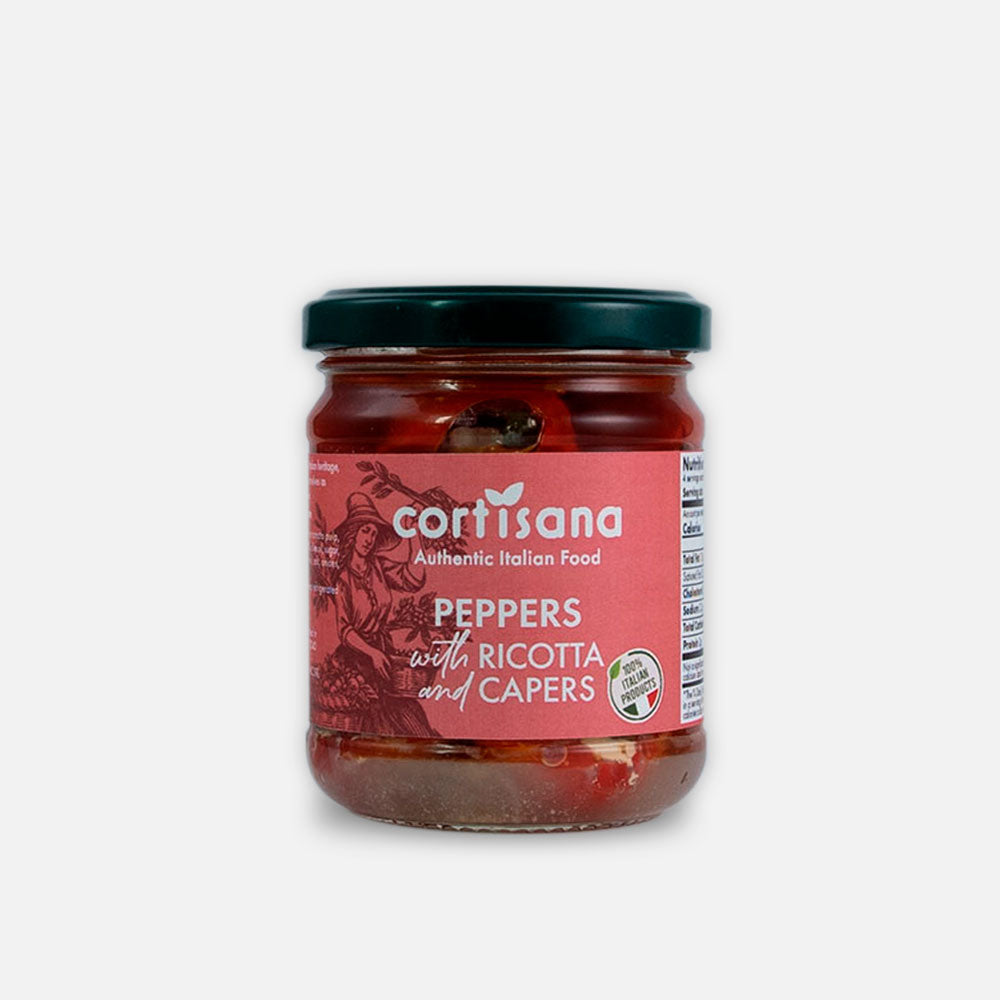 poivre à la ricotta et aux câpres