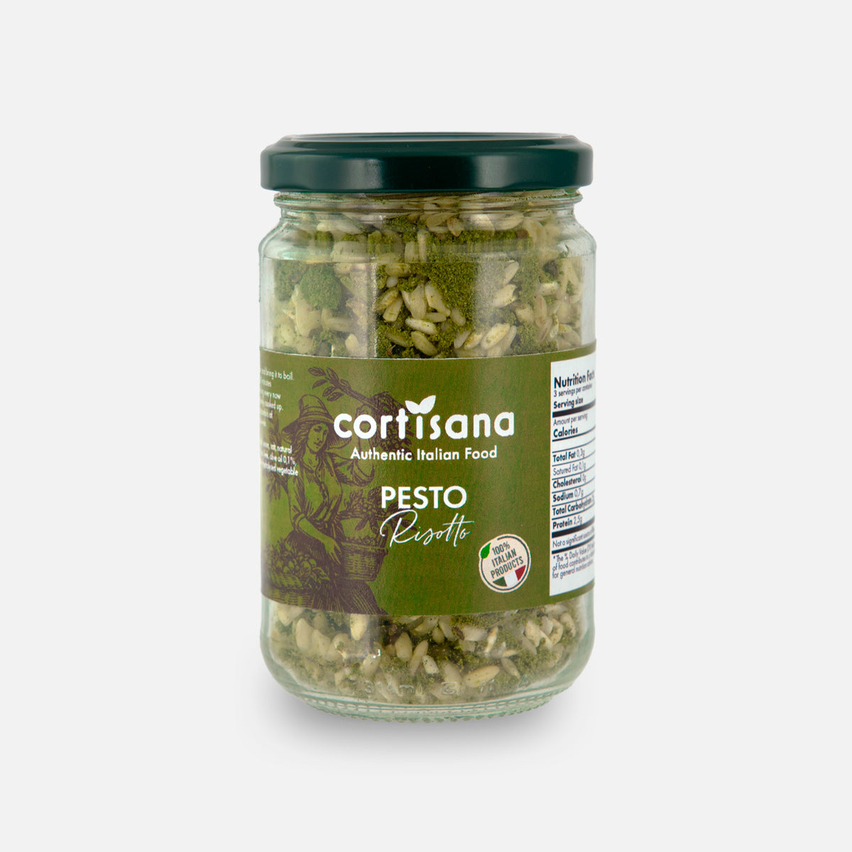 Pesto Risotto – A Mediterranean Delight, 100% Made in Italy