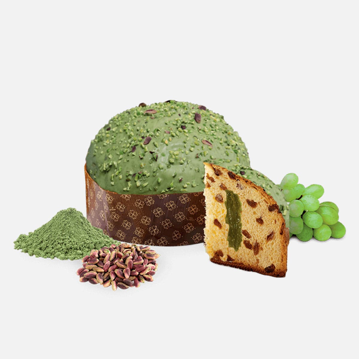 Pistachio Artisanal Panettone – Bronte DOP Pistachio Cream