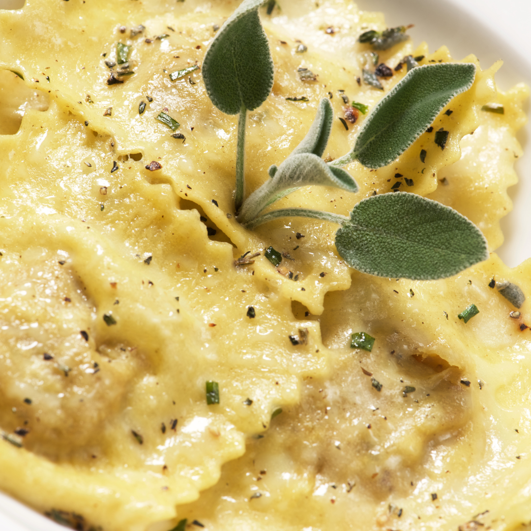 RAVIOLI WITH SPECK