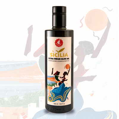 Huile d'olive extra vierge Sicilia IGP