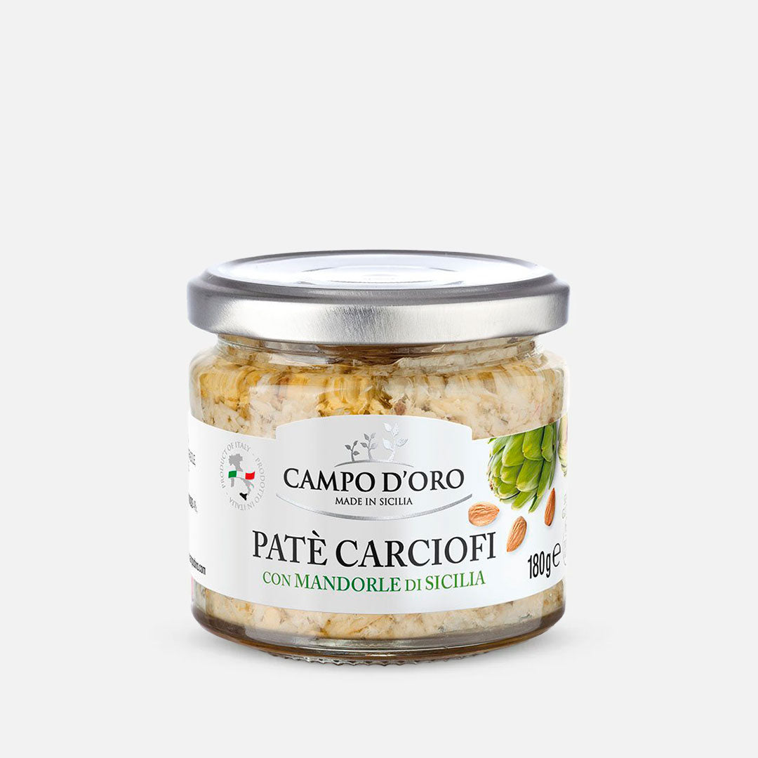 Pesto artichokes and sicilian almonds