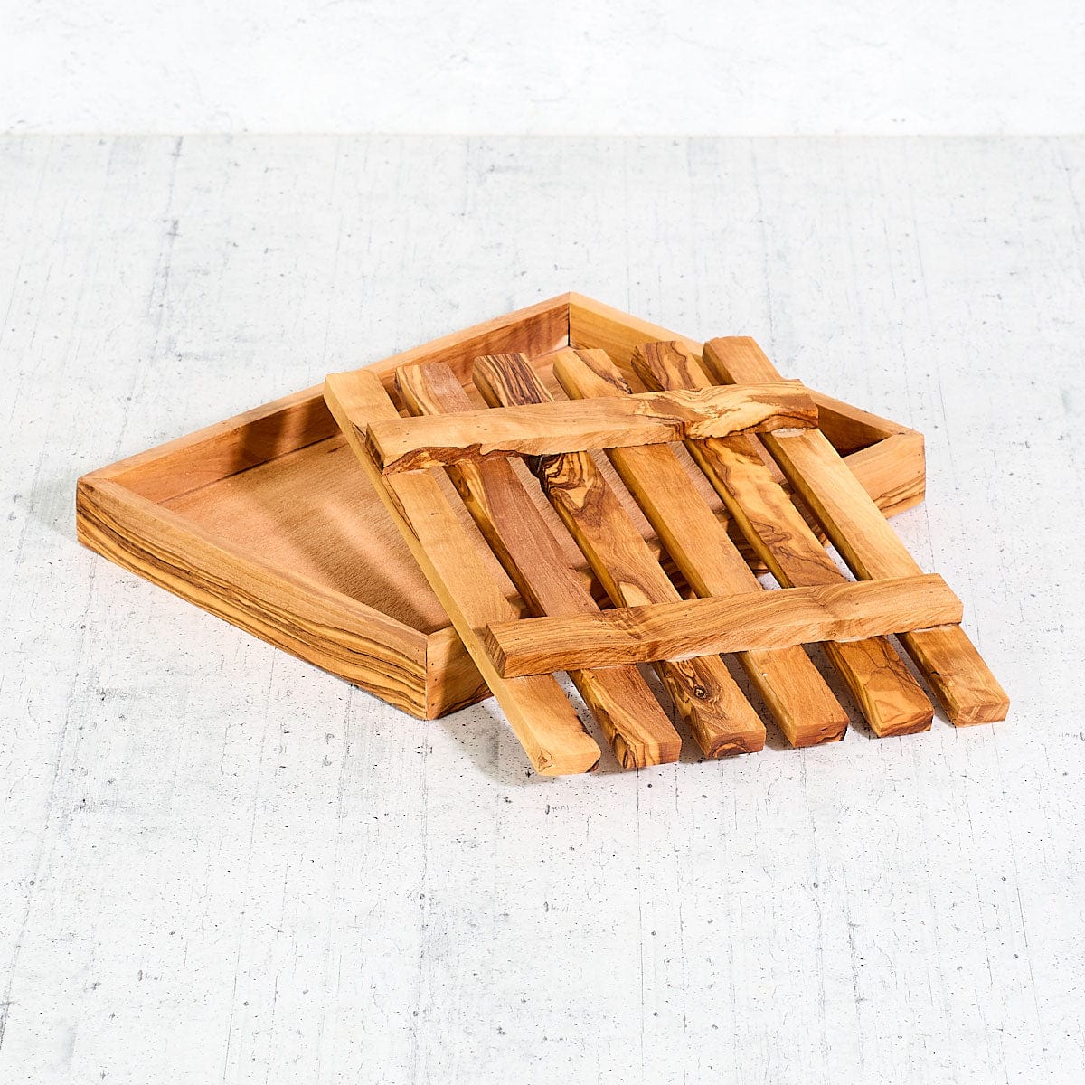 Olive Wood Bread Cutting Board