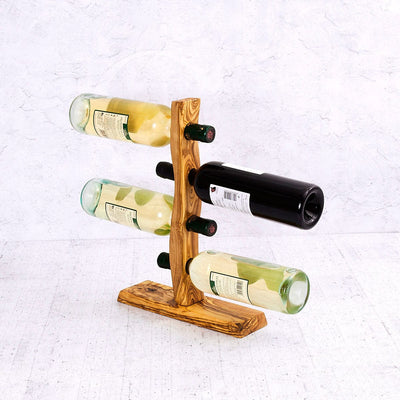 Cantinola Olive Wood Wine Rack