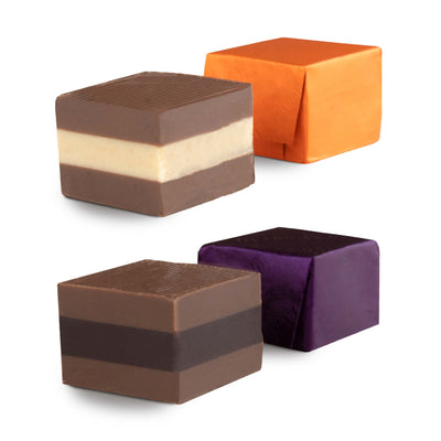 Assorted 4 flavours Cremino cube