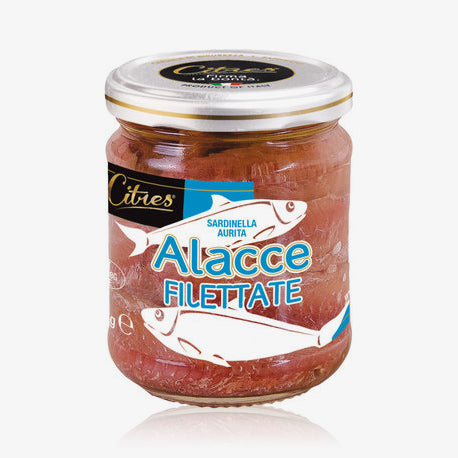 Alacce Filettatte - Anchovy Fillets Sardinella Aurita