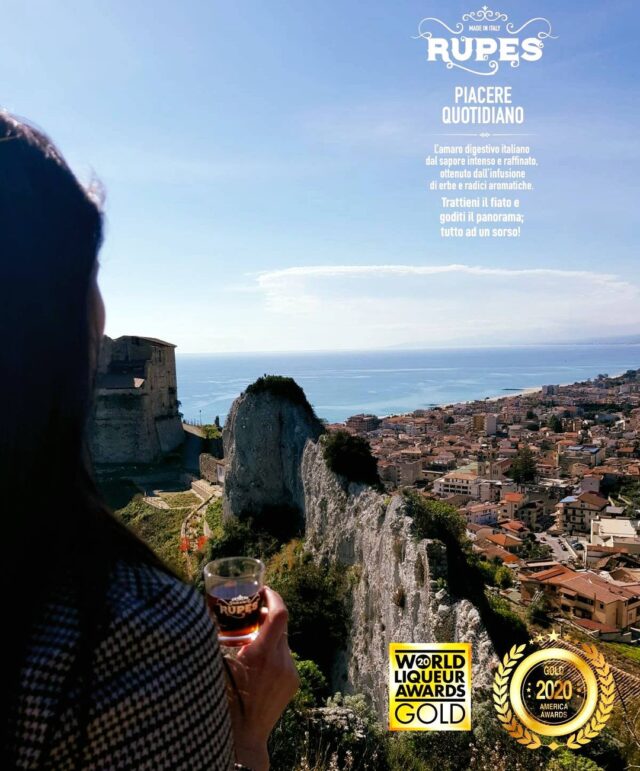 Calabrian Amaro Rupes - World Liqueur Awards Gold 2020: Award-Winning Calabrian Herbal Liqueur