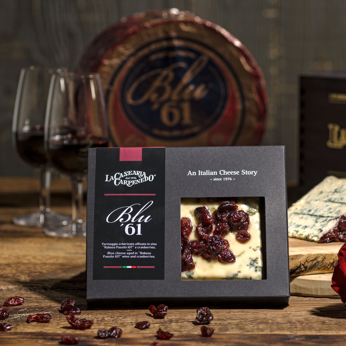 Degustazione Luxury Pack "Blu '61" - La Casearia Carpenedo