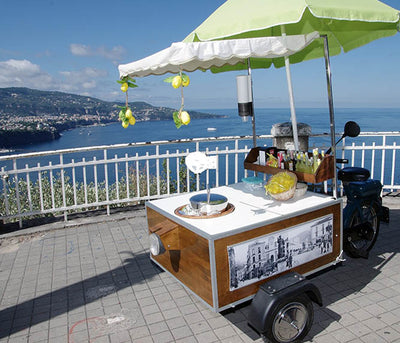 Delicious Lemon Sorbet of Amalfi Coast