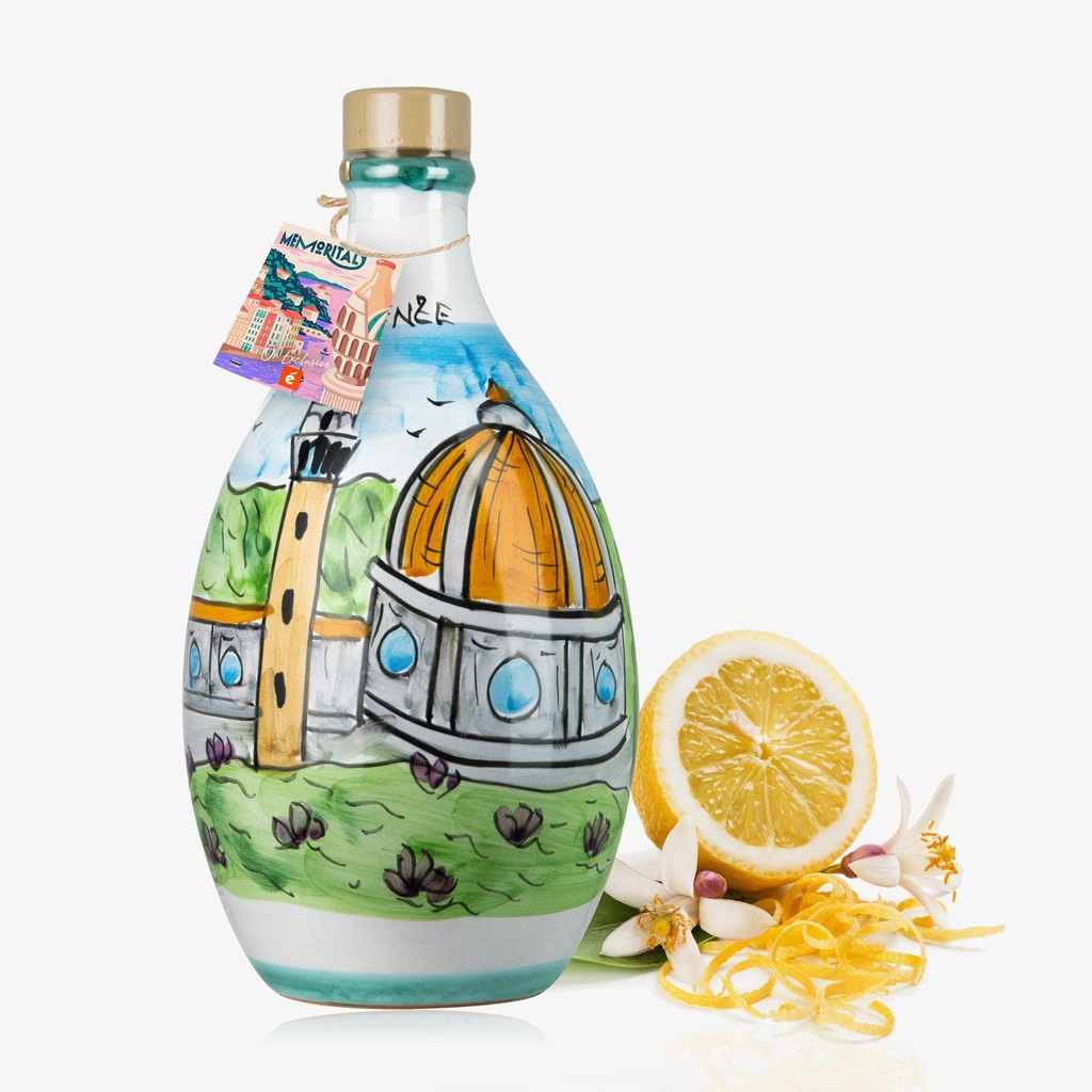 Limoncello in Handmade Jar Florence: Exquisite Florentine Citrus