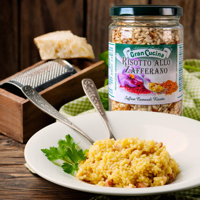 Saffron Italian Risotto - Classic Italian Delight