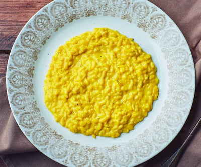 Saffron Italian Risotto - Classic Italian Delight