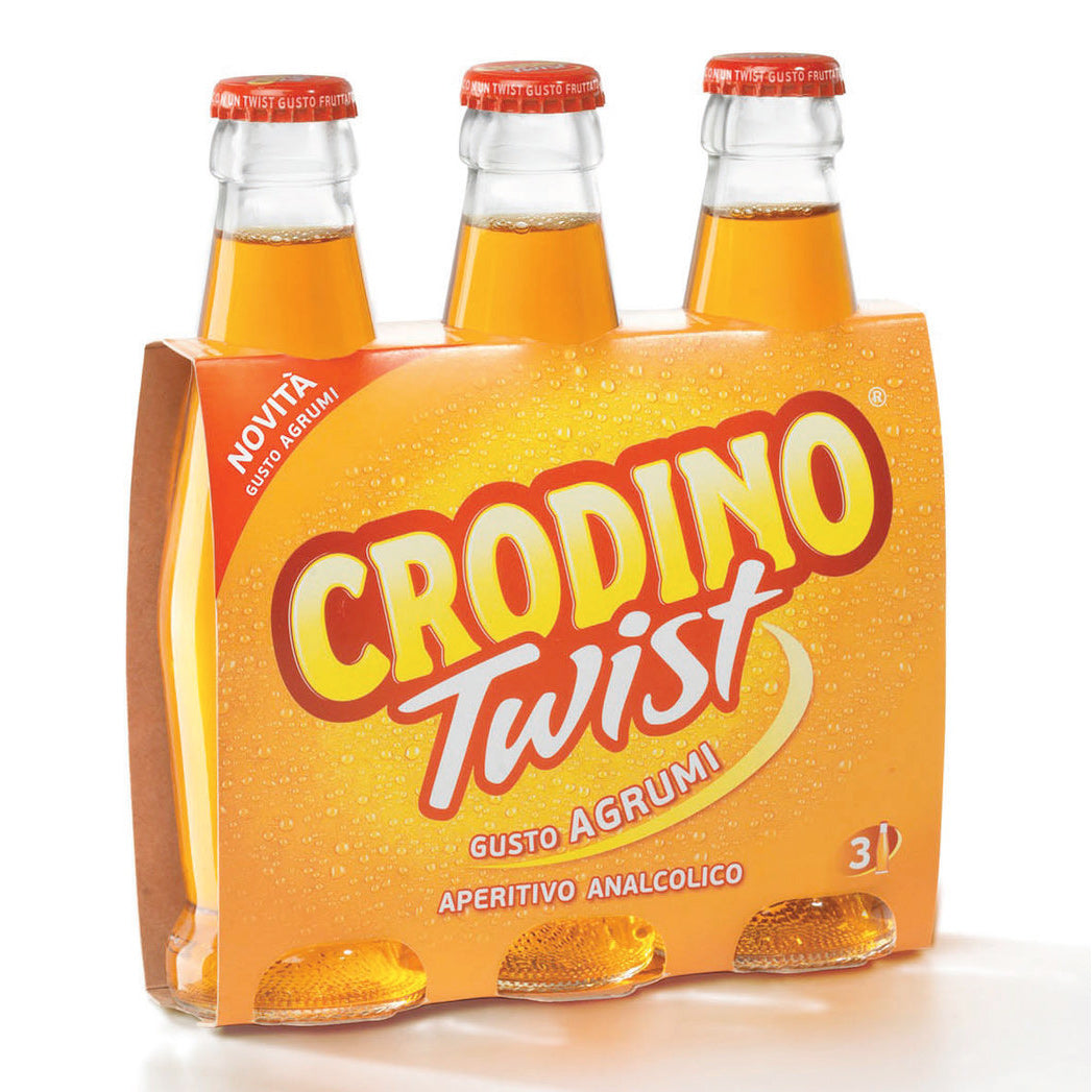 Crodino l'analcolico Biondo che fa impazzire il mondo -alcohol free