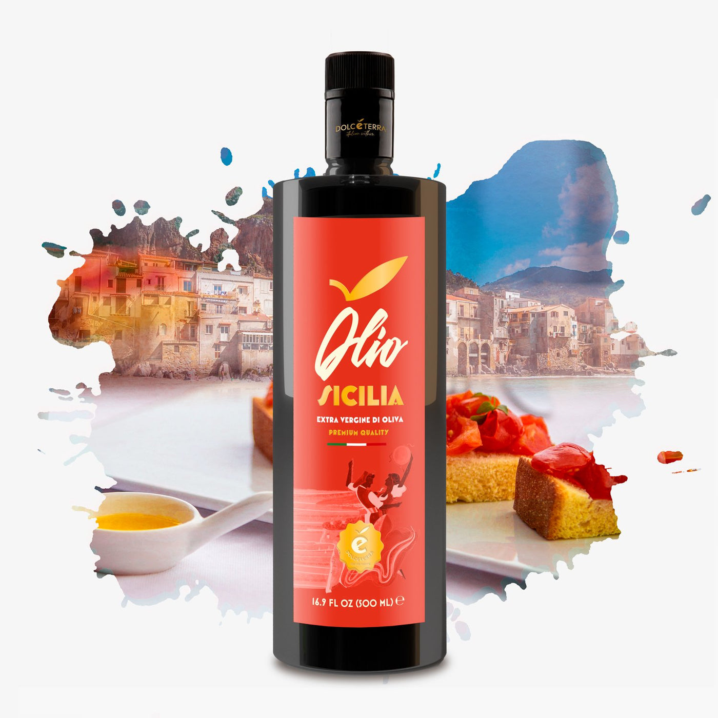 SICILIA Extra Virgin Olive Oil - DOLCETERRA