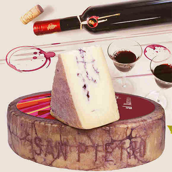 "Caprino with Traminer Wine" - Latteria Perenzin