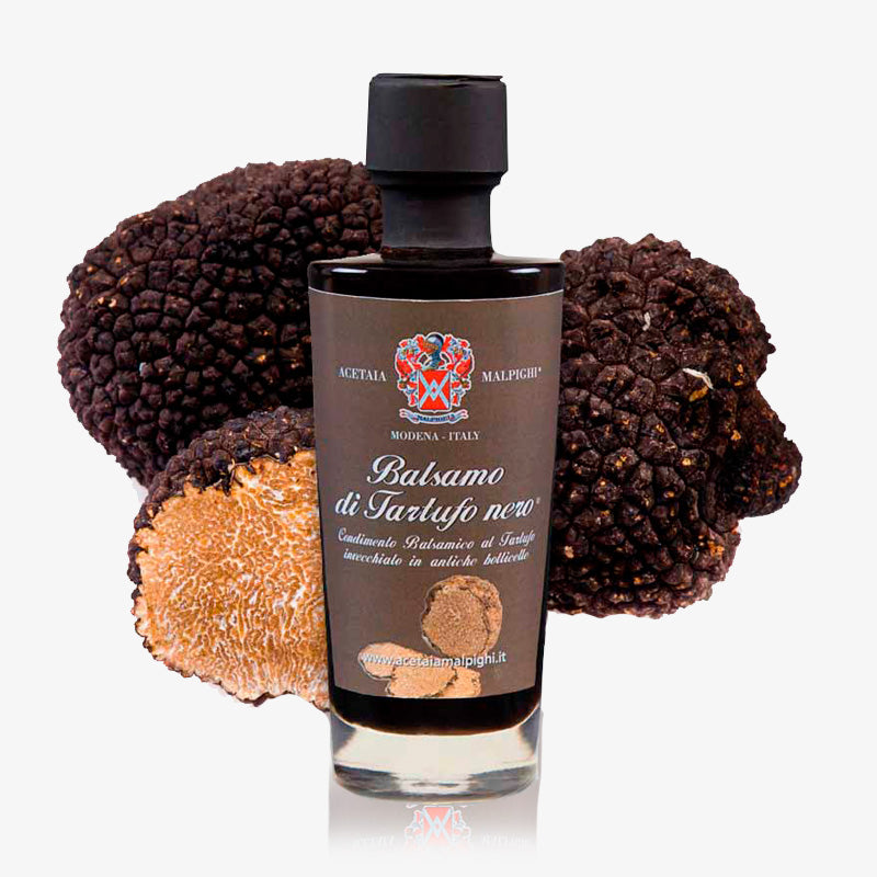 Acetaia Malpighi - Dark Truffle Balsamic Vinegar - Fine Food Gifts | Italian Gift Baskets – Dolceterra Italian Within US Store‎