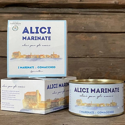 Alici Marinate SLOW FOOD Traditional of Comacchio Valleys