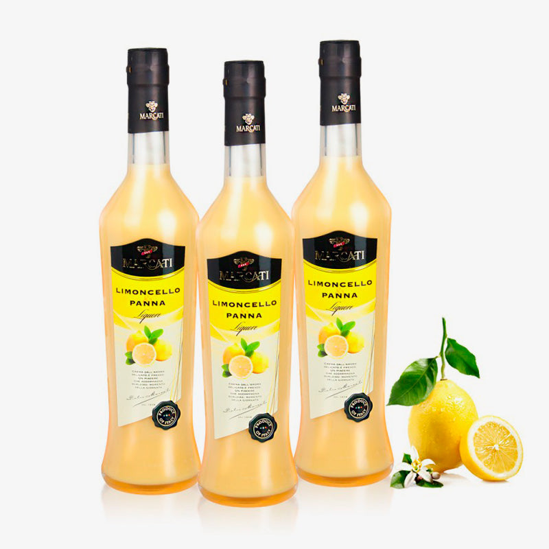 Cream Limoncello of Capri Sorrento (Box 3 bottles) - Fine Food Gifts | Italian Gift Baskets – Dolceterra Italian Within US Store‎