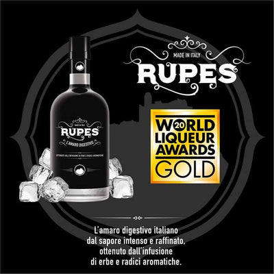 Calabrian Amaro Rupes - World Liqueur Awards Gold 2020: Award-Winning Calabrian Herbal Liqueur