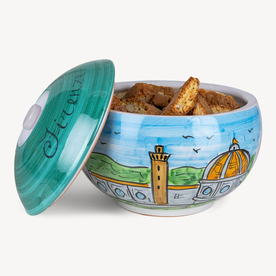 Firenze Memoritaly - Handmade Cookie Jar – Dolceterra Italian